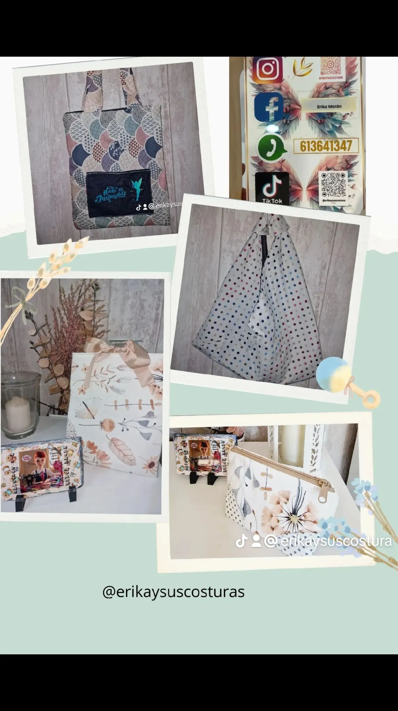Bolsos, tote bag, neceser, mochila de niños. - Imagen 2
