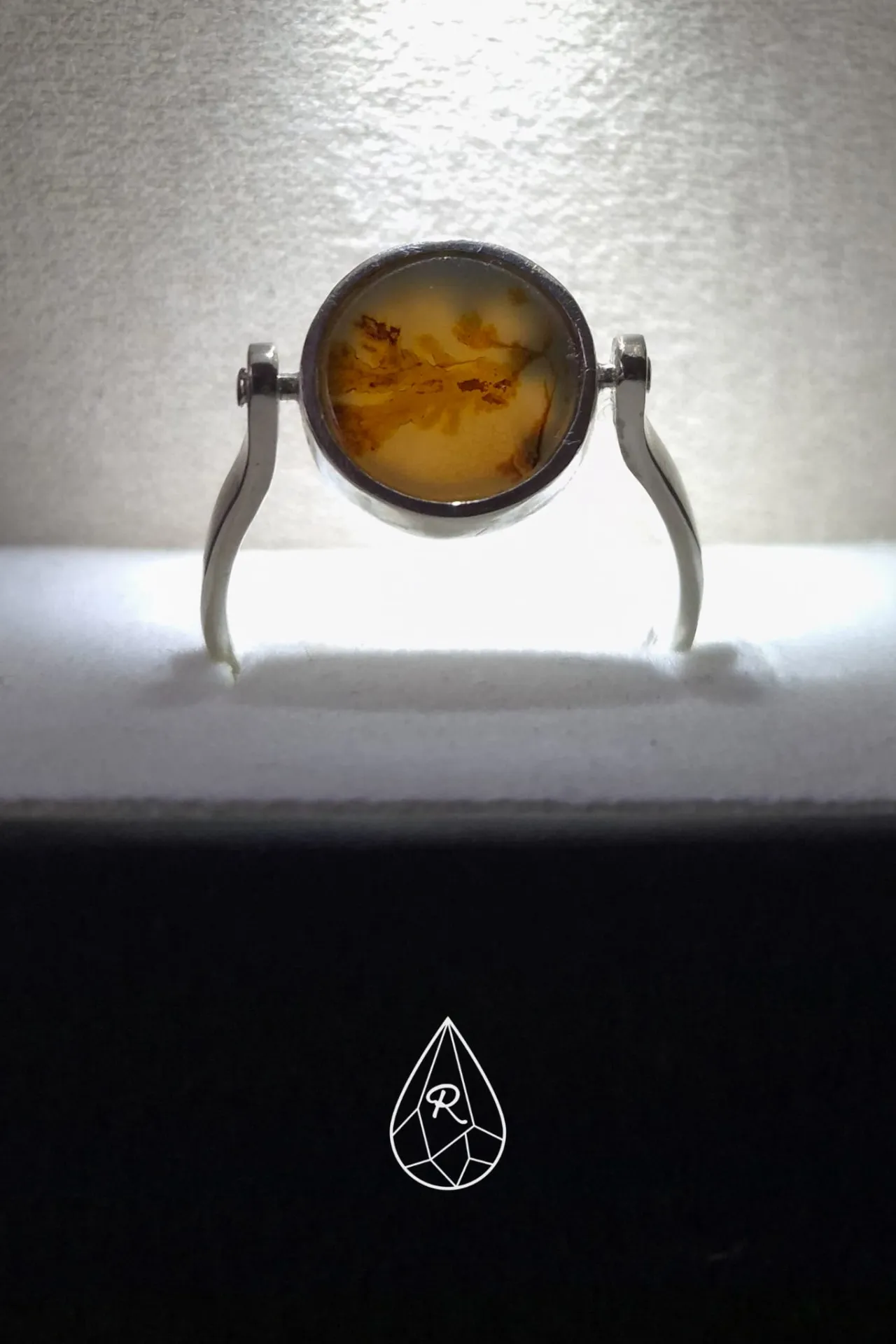 Anillo giratorio plata 925 - Imagen 3
