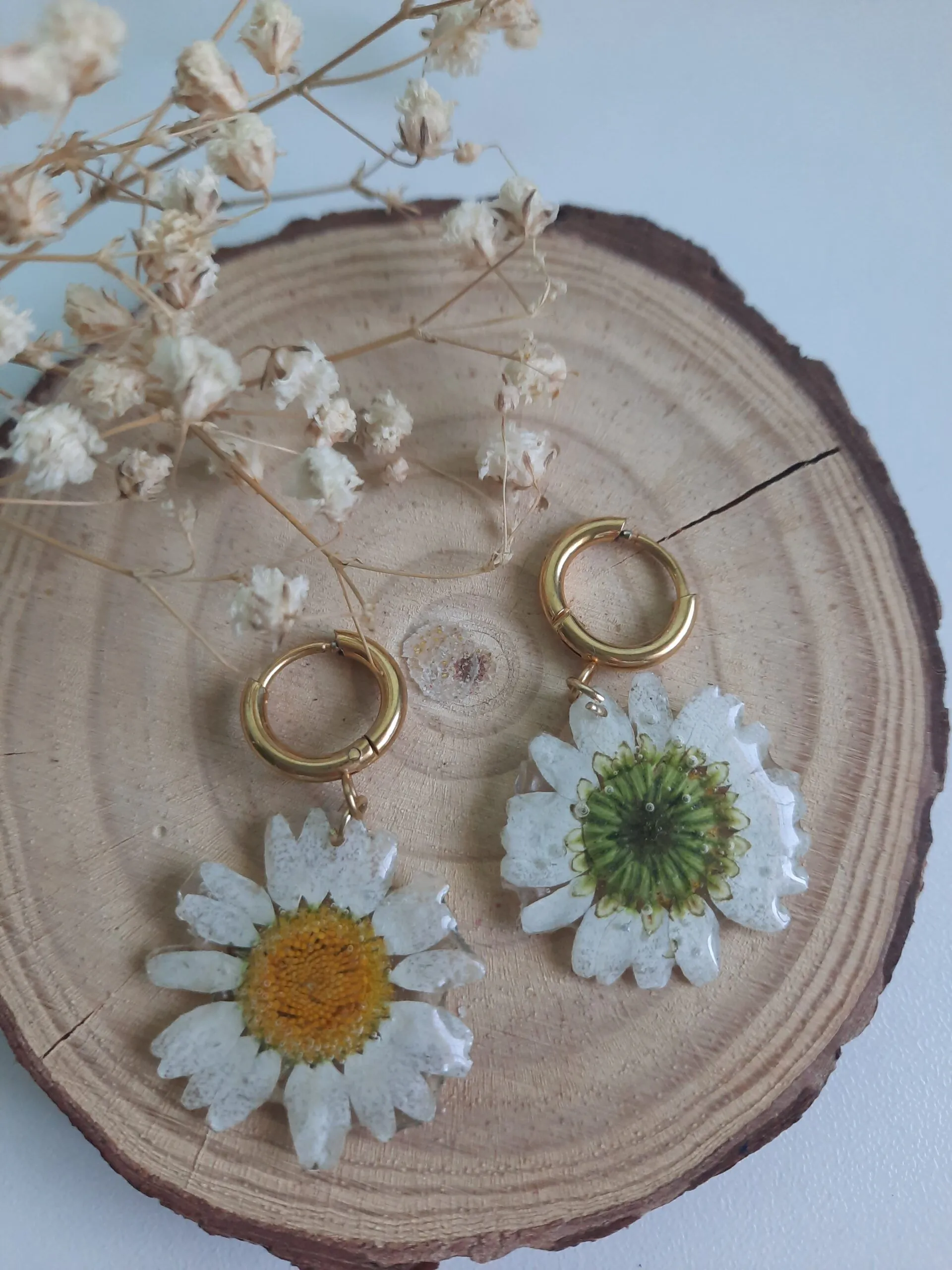 Pendientes margarita - Imagen 3