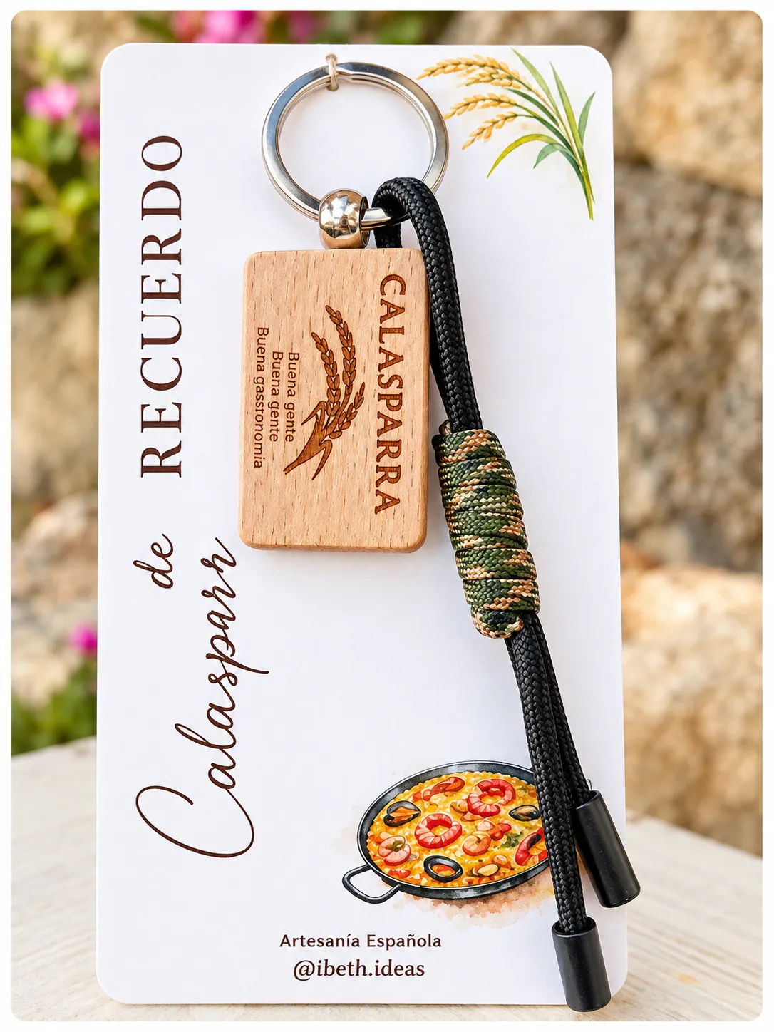 Llaveros souvenir Calasparra