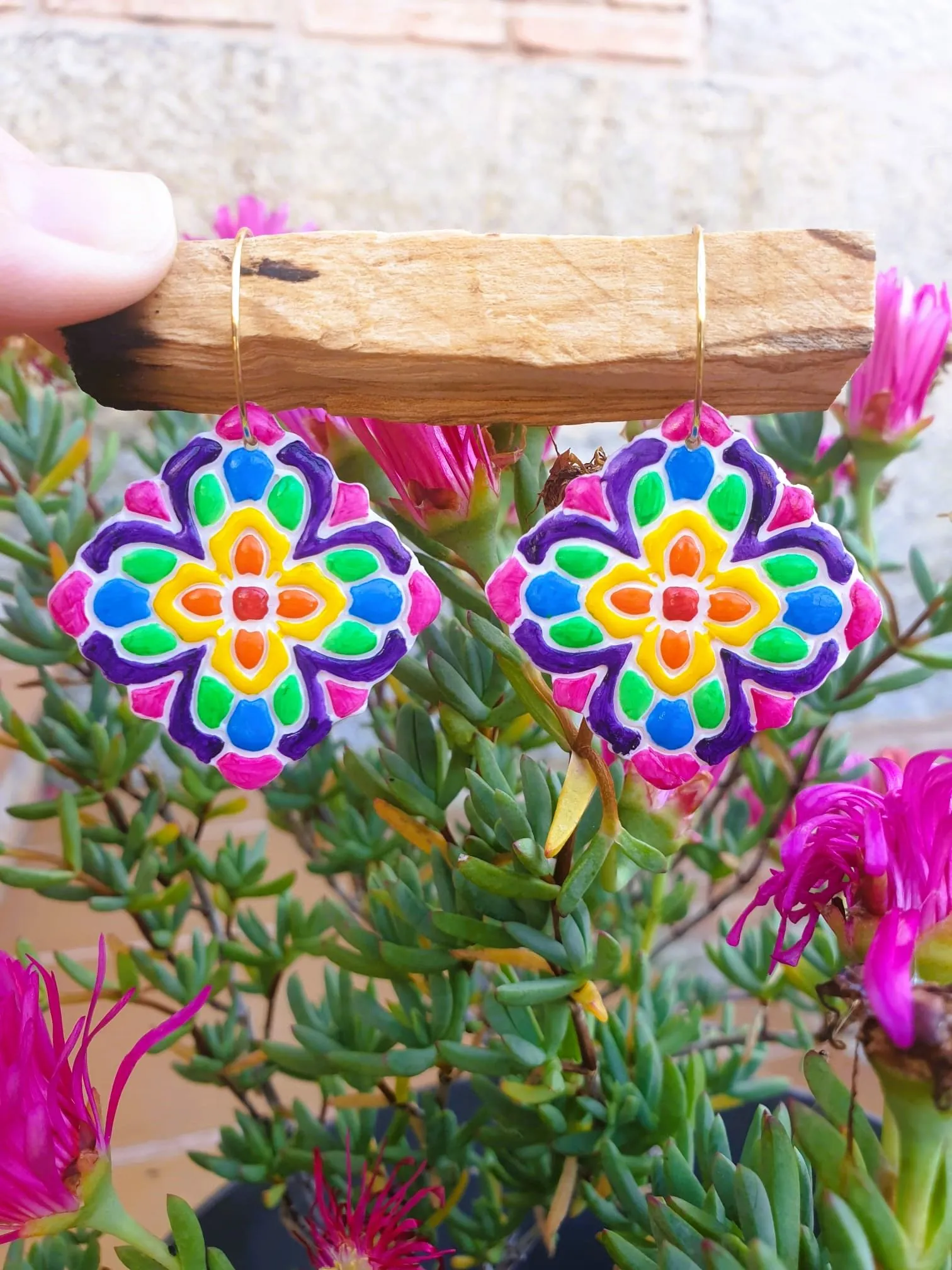 Pendientes Mosaicos II