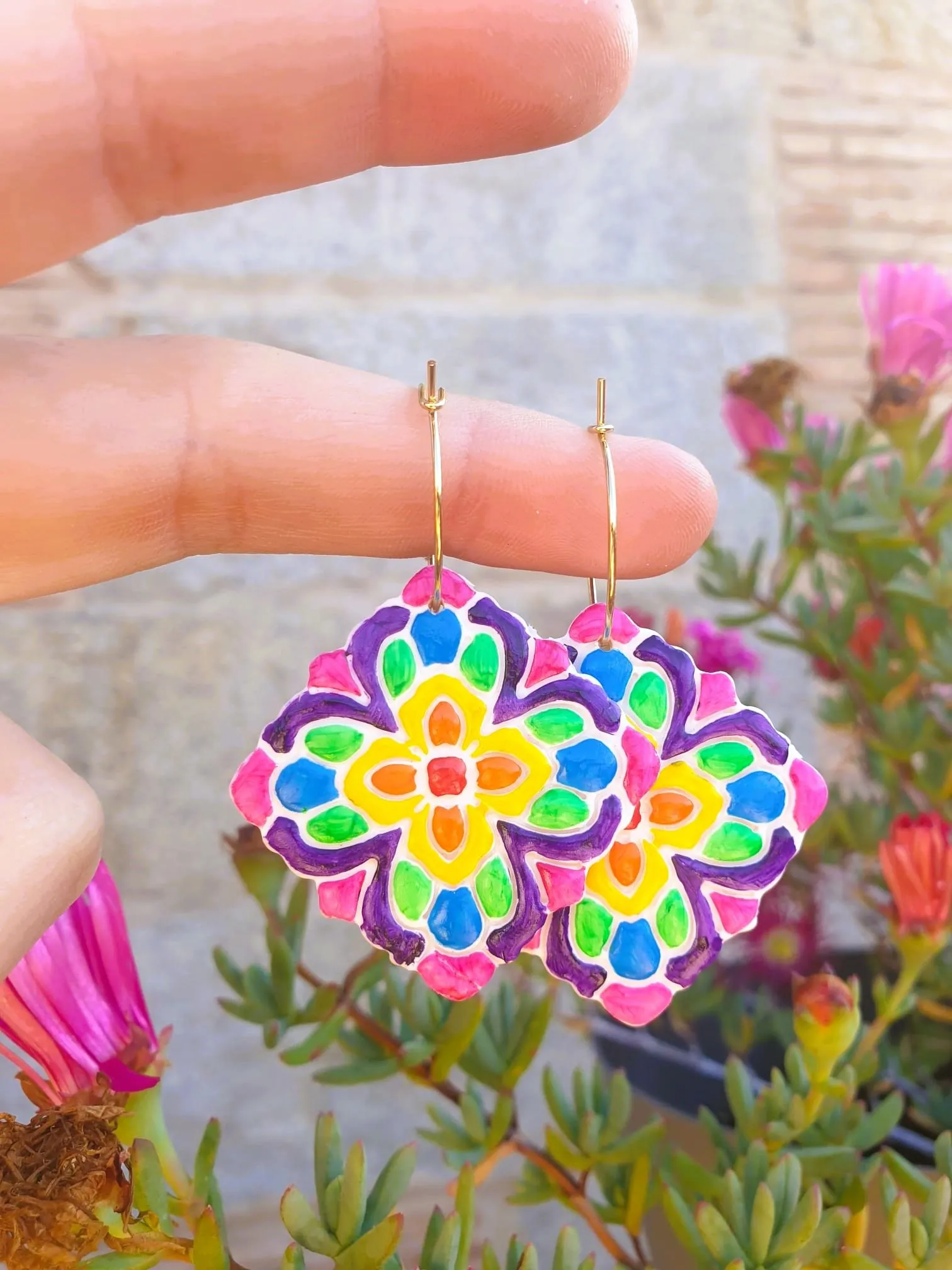 Pendientes Mosaicos II - Imagen 2