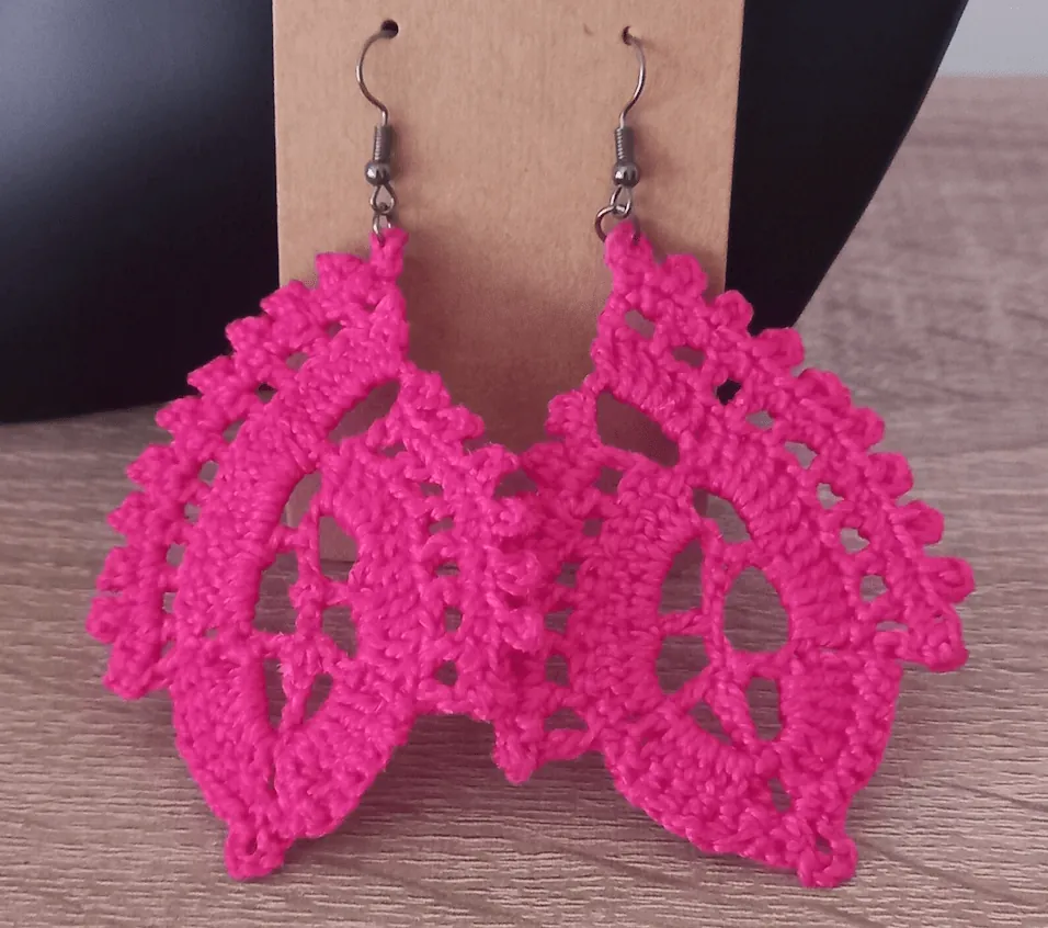 Pendientes crochet - Imagen 2