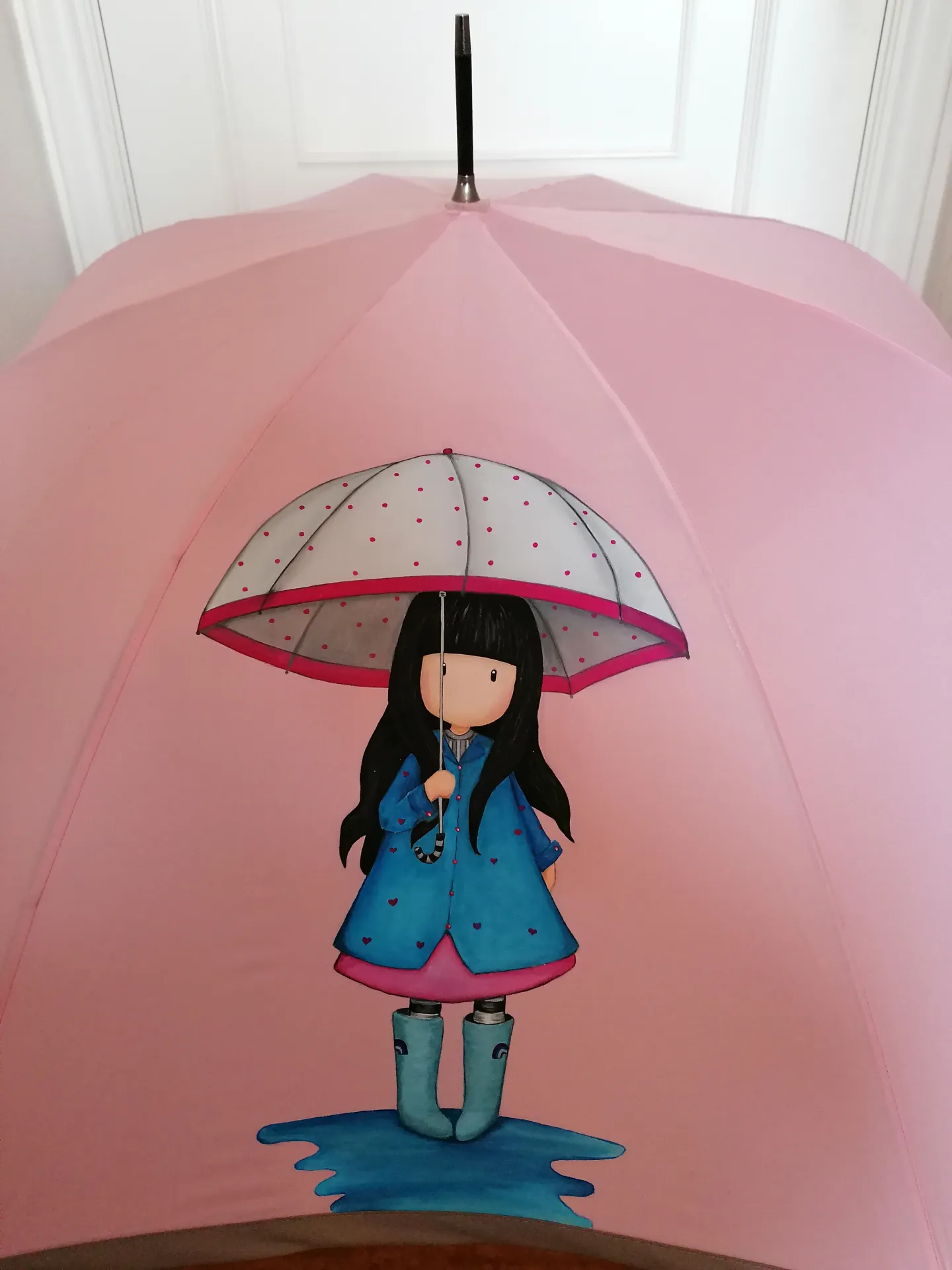 Paraguas pintado a mano (Personalizable)