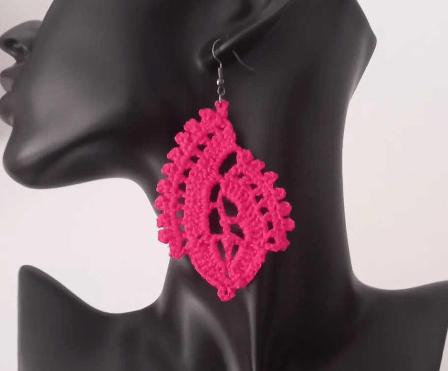 Pendientes crochet