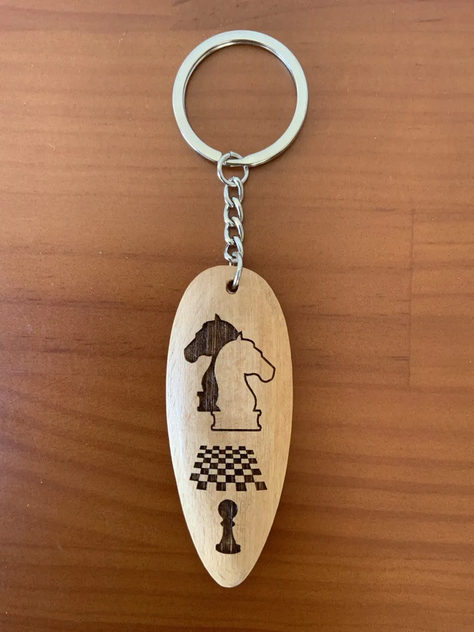 Llavero de madera
