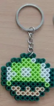 Llavero seta verde Super Mario