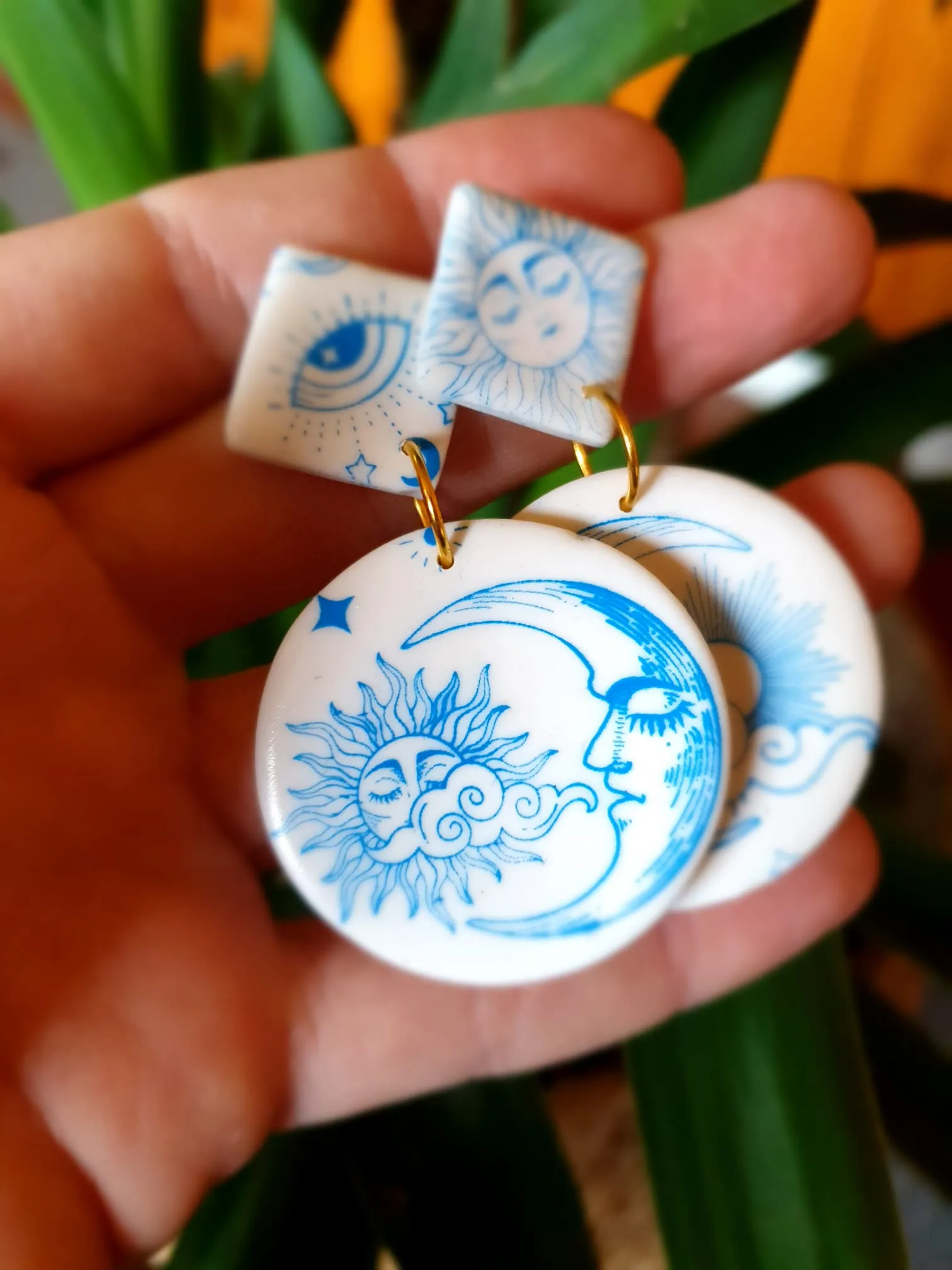 Pendientes universo a color - Imagen 4